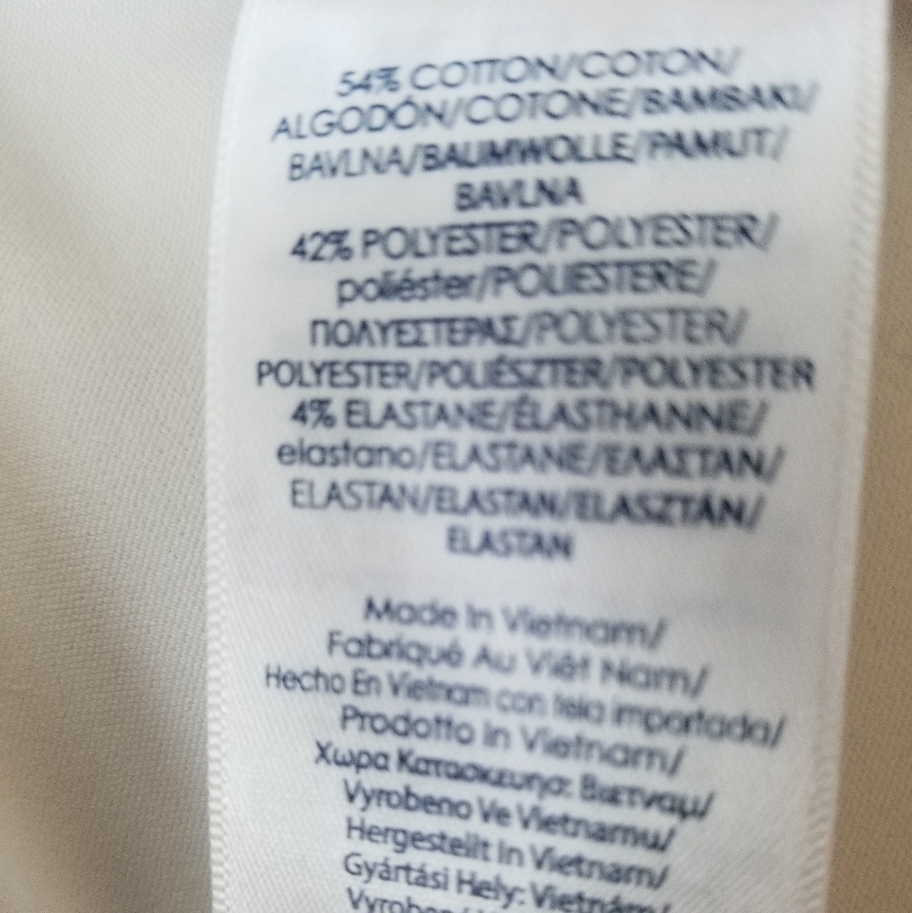 NWT Ralph Lauren Chaps Tailored White Shorts - Picture 5 of 8